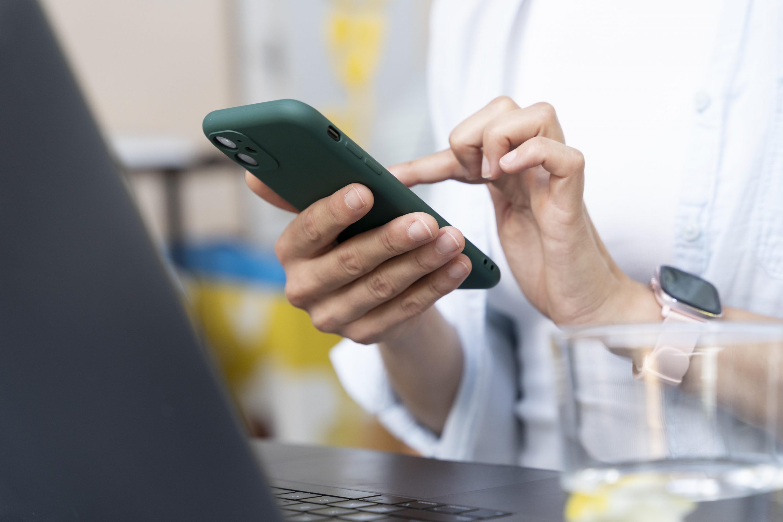 Bhv app functies: chatfunctie