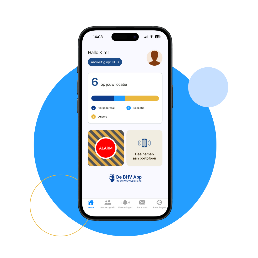 De BHV App van StandBy Solutions