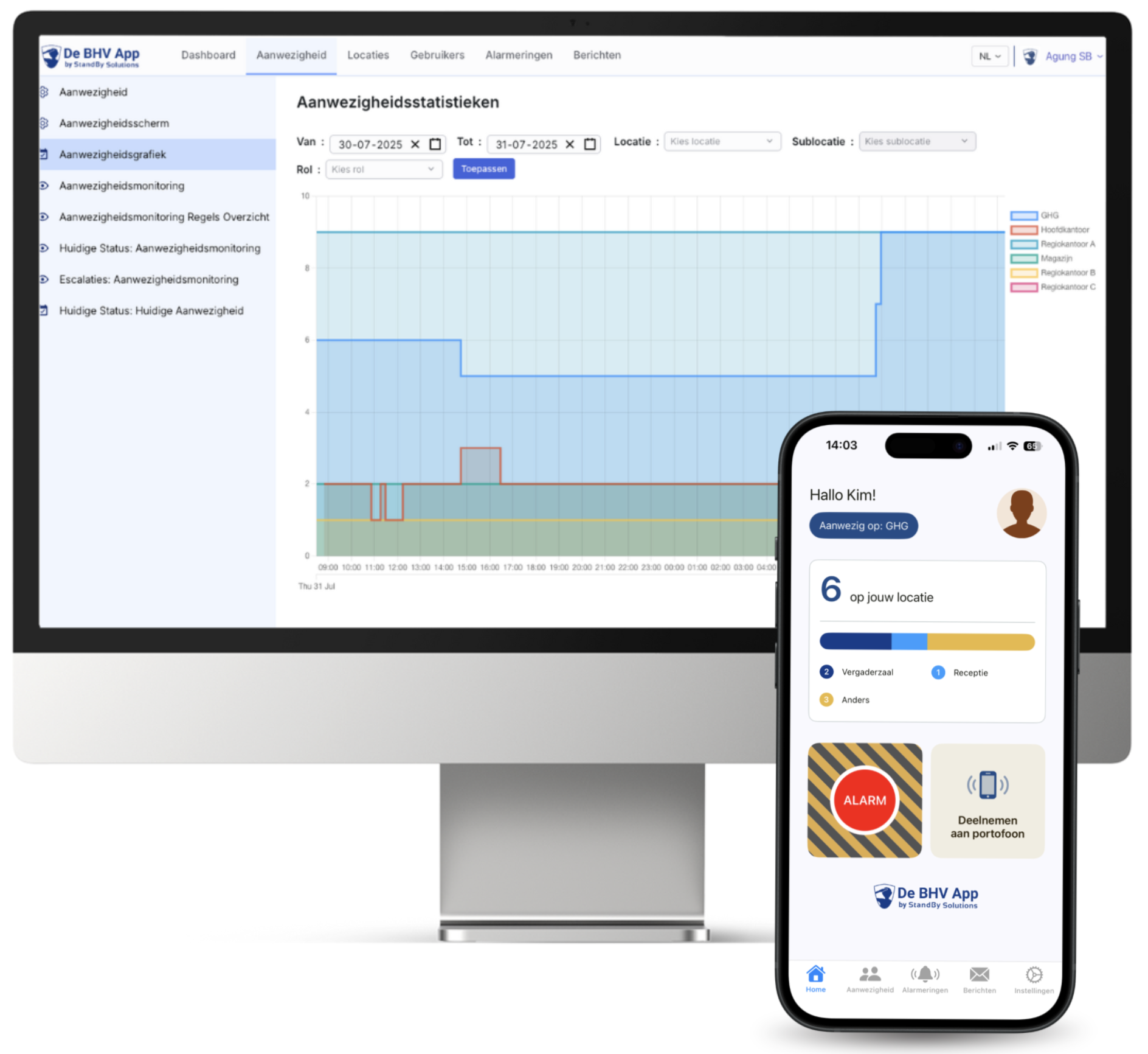 App en webapplicatie De BHV App met bhv webapplicatie voor verbeterd incidentmanagement